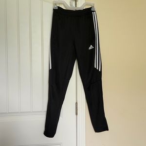 Adidas Juniors Medium Black Climacool Athletic Pants